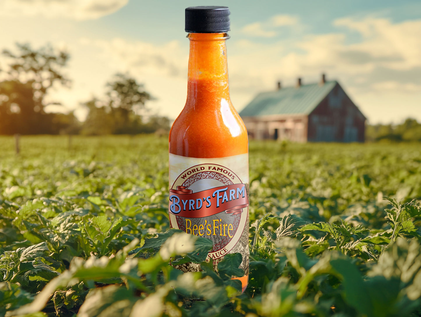 Bee's Fire Hot Sauce (2 bottles)