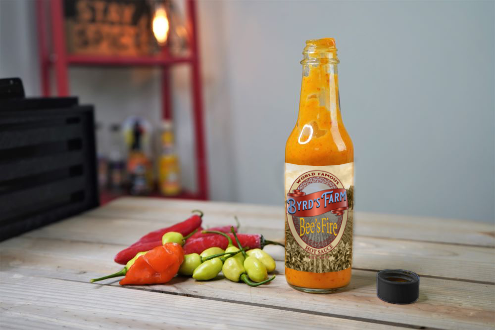 Bee's Fire Hot Sauce (2 bottles)